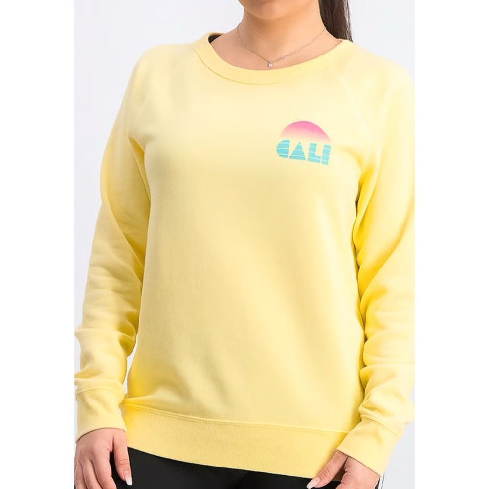 Old Navy Cali Sunrise Graphic Print Sweatshirt Size M